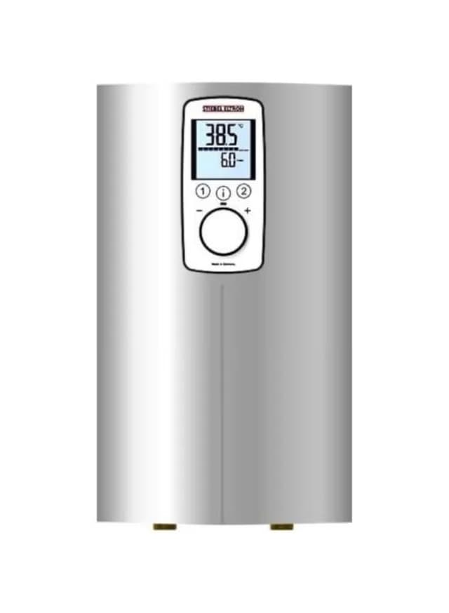 سخان فوري ديجيتال شتيبل الترون DCE-X بريميوم ، فضي - DCE-X 10/12 Premium