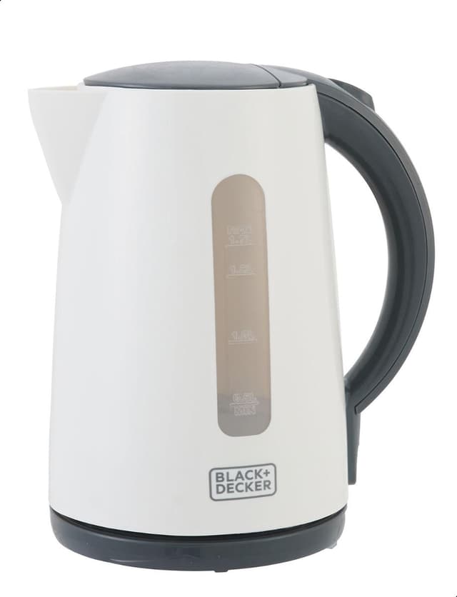 Black + Decker JC70 Electric Kettle , White