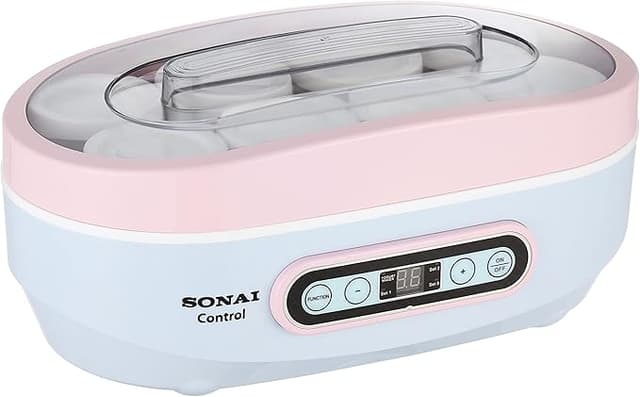 Sonai Control Yogurt Maker White Pink - MAR-1070
