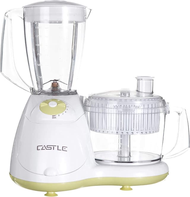 Castle Food Processor , 1000 Watt White - FP1037