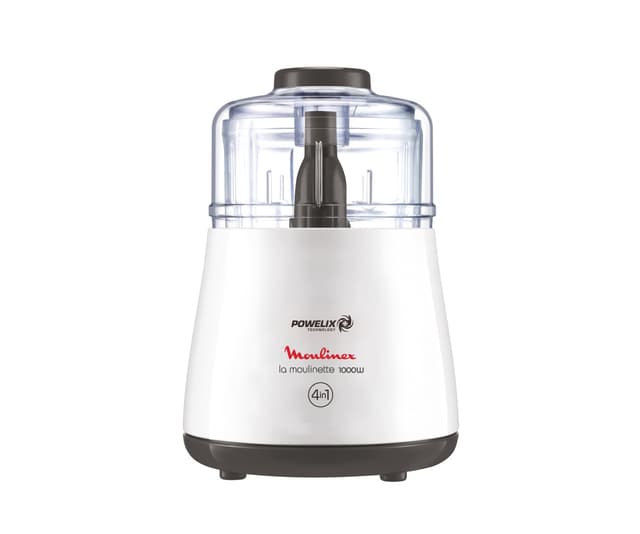Moulinex Moulinette Electric Chopper 500 milliliter , 1000 Watt White - DPA141EG