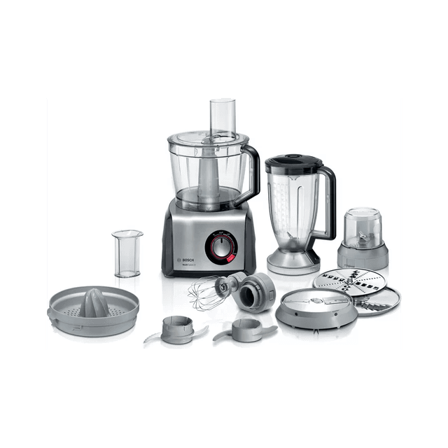 محضر طعام بوش مالتي تالنت 8 ، قدرة 1250 وات ، اسود وستانلس ستيل - MC812M844