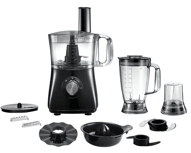 Smart Food Processor , 1500 Watt Black - SFP500E