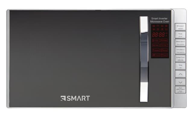 ميكرويف بشواية اس سمارت ، سعة 25 لتر ، 800 وات ، فضي ميرور - SMW252ACG