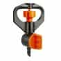Claber 360° Adjustable Micro-Splinker, Black/Orange - 91250 
