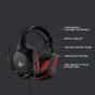Logitech G332 Gaming Wireless Headphones with Microphone, Black - 981-000757