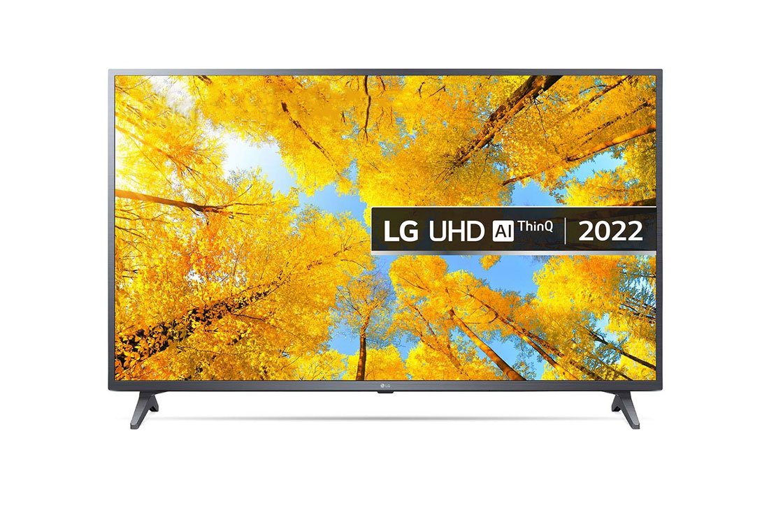 تلفزيون ال جي LED سمارت سيريز UQ7500، دقة UHD 4K مقاس 55 بوصة بريسيفر داخلي - 55UQ75006LG