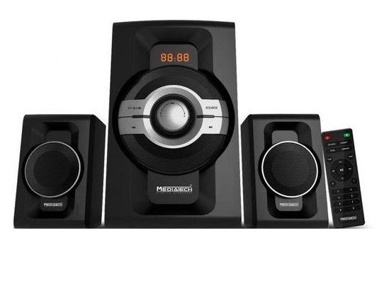 Media Tech Subwoofer, 3 Pieces, Black - MT854