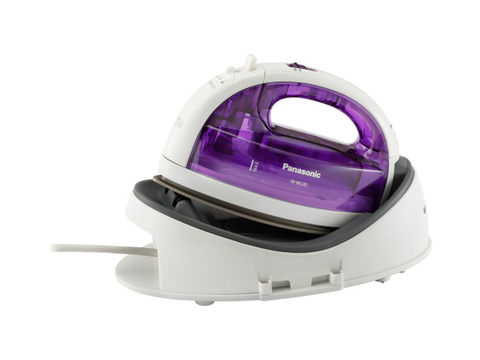 Panasonic Cordless Steam Iron, 1550 Watt, Purple - NI-WL30