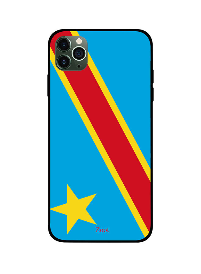Congo Flag Printed Back Cover for Apple iPhone 11 Pro Max