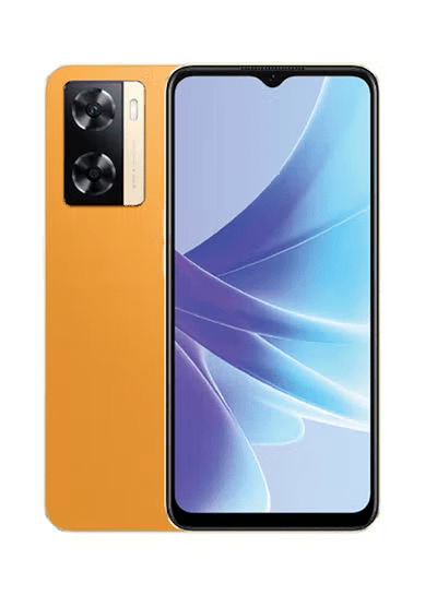 Oppo A77S Dual SIM, 128GB, 8GB RAM, 4G LTE - Sunset Orange Without Warranty