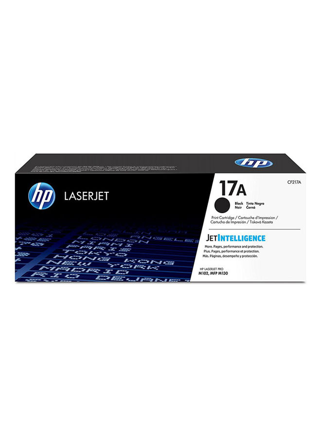 HP LasrJet Ink Cartridge, Black - CF217A