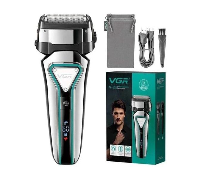 VGR Rechargeable Hair Shaver, Wet and Dry, Multicolor - V-333