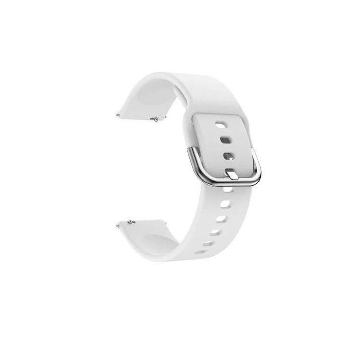 Silicone Strap for Huawei GT 2, 46 Mm - White
