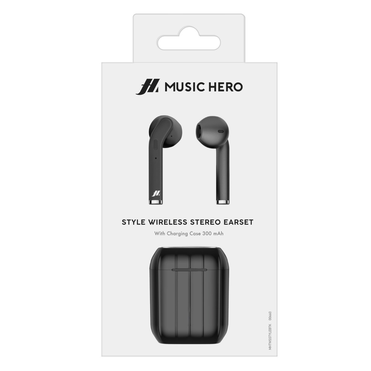 SBS Music Hero Style True Wireless Stereo Earphones with Microphone Black MHTWSSTYLEBTK Best price in Egypt B.TECH