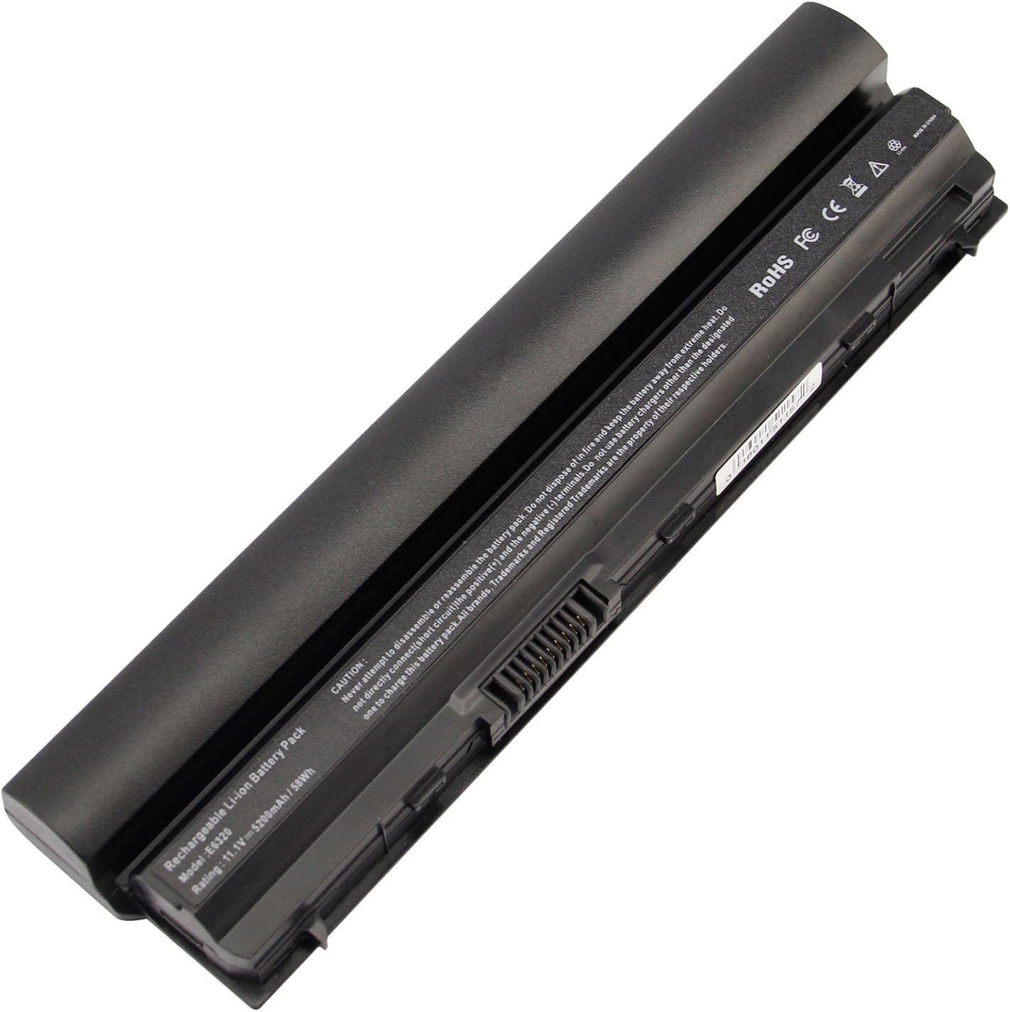 Laptop Battery Replacement for Dell Latitude, 5200mAh - Black