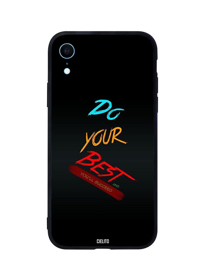 Do Your Best Printed Back Cover for Apple iPhone XR