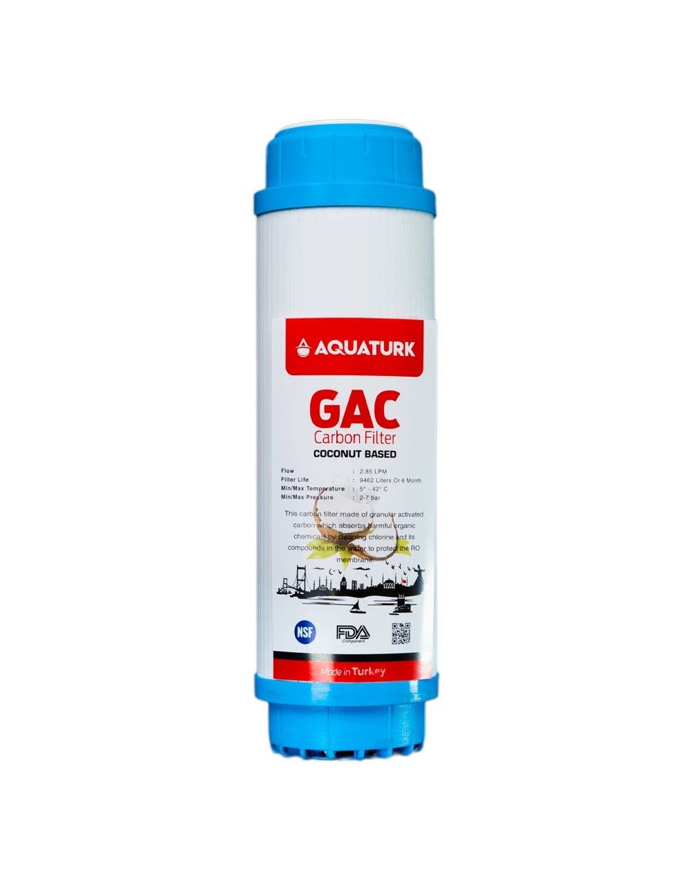 AquaTurk Second Stage (GAC) Water Filter Cartridge