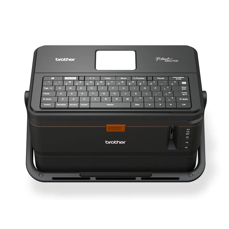 Brother P-Touch Label Printer, Black - PT-E850TKW