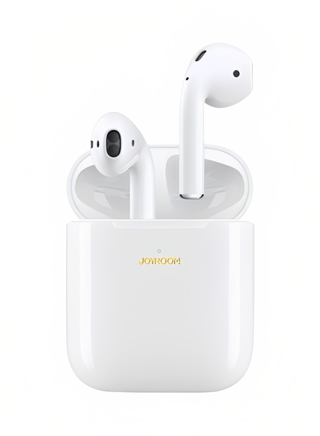 Joyroom Air TWS Wireless Earbuds with Built-in Microphone, White - Jr-T03S