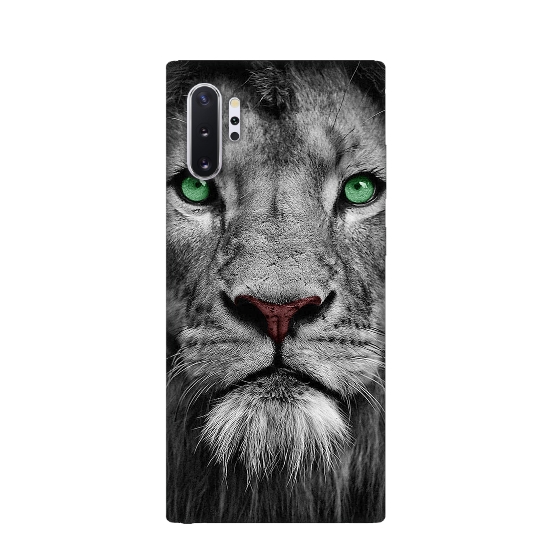 Lion Eyes Printed Silicone Back Cover for Samaung Galaxy Note 10 Plus
