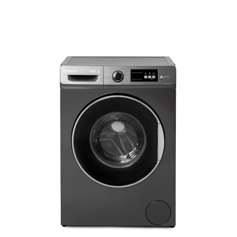 White Point Front Load Inverter Automatic Washing Machine, 8 Kg, Graphite - WPW81015DSWB