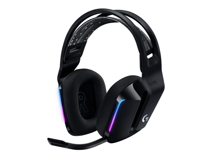 Logitech Wireless Gaming Headphones with Microphone Black G733 Best price in Egypt B.TECH