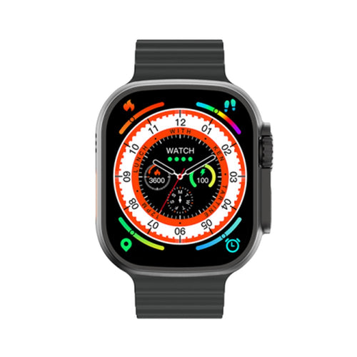 Wiwu SW01 Ultra Smart Watch, 1.9 Inch - Black