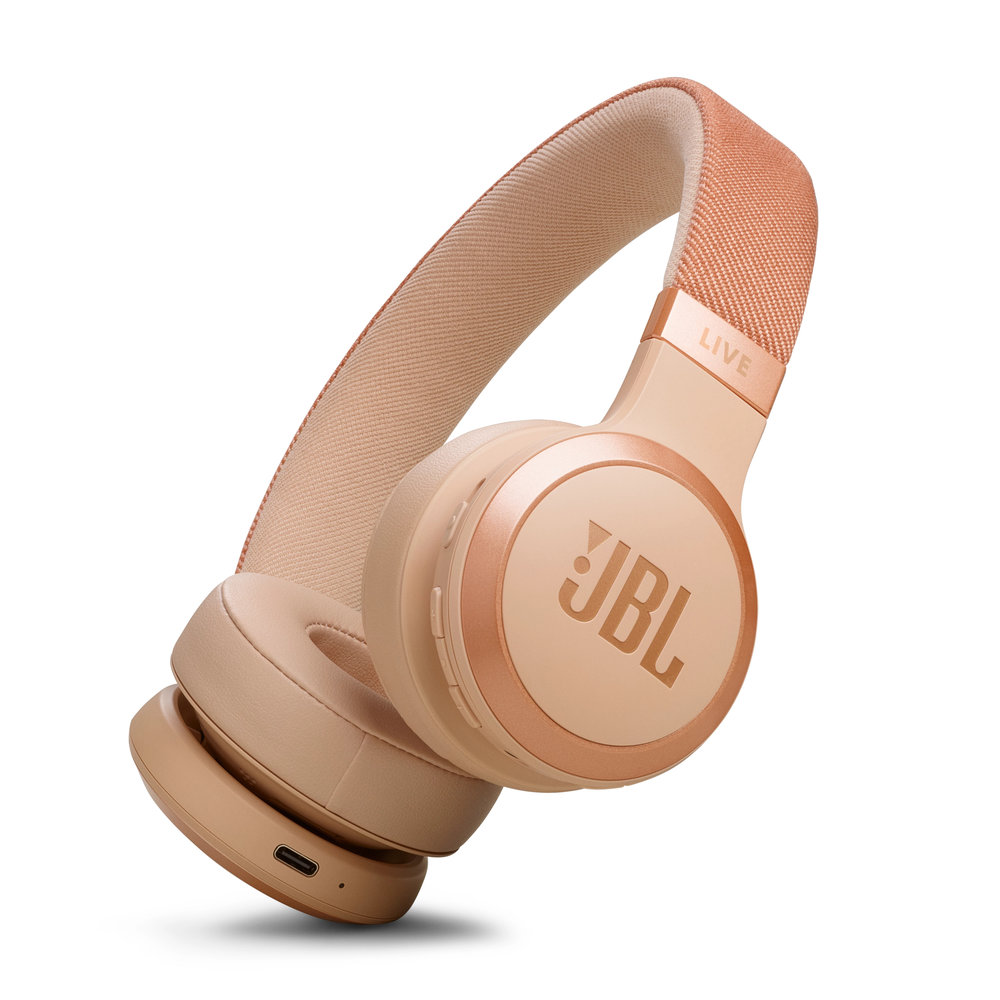 JBL Live 670NC Wireless Headphone, Rose Gold