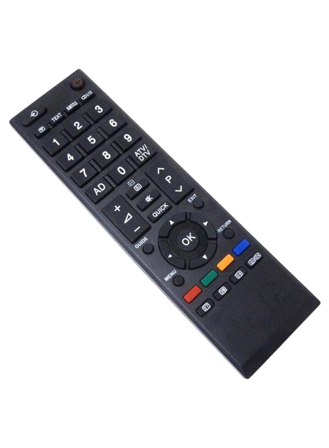 Remote Control for Toshiba TV - Black