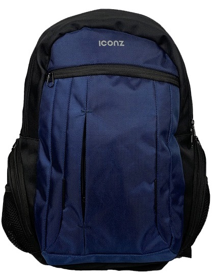 ICONZ Liverpool Laptop Backpack, 15.6 Inch - Blue
