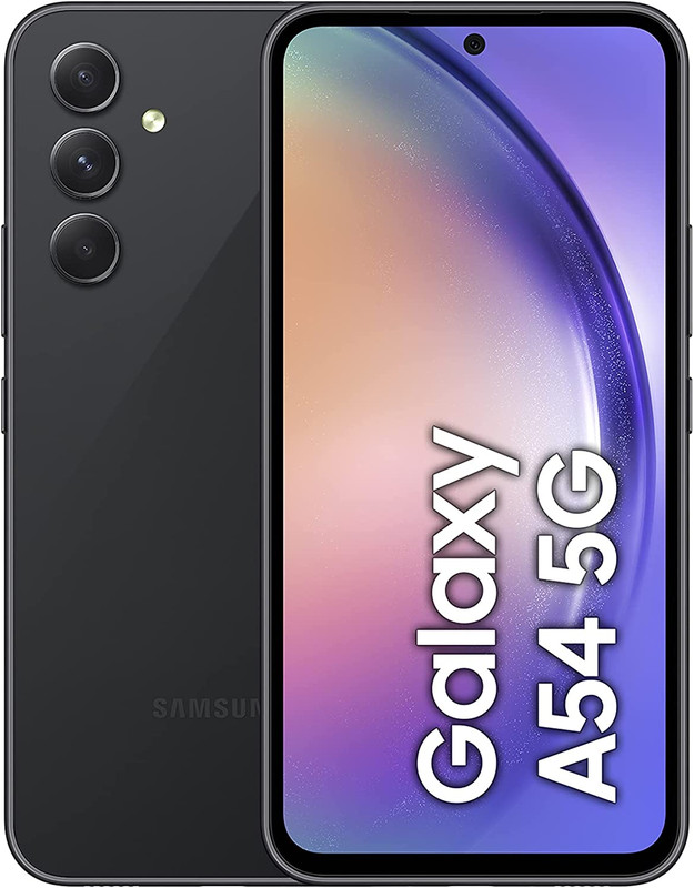 Samsung Galaxy A54, 128GB, 8GB RAM, Dual SIM, 5G - Graphite price in ...