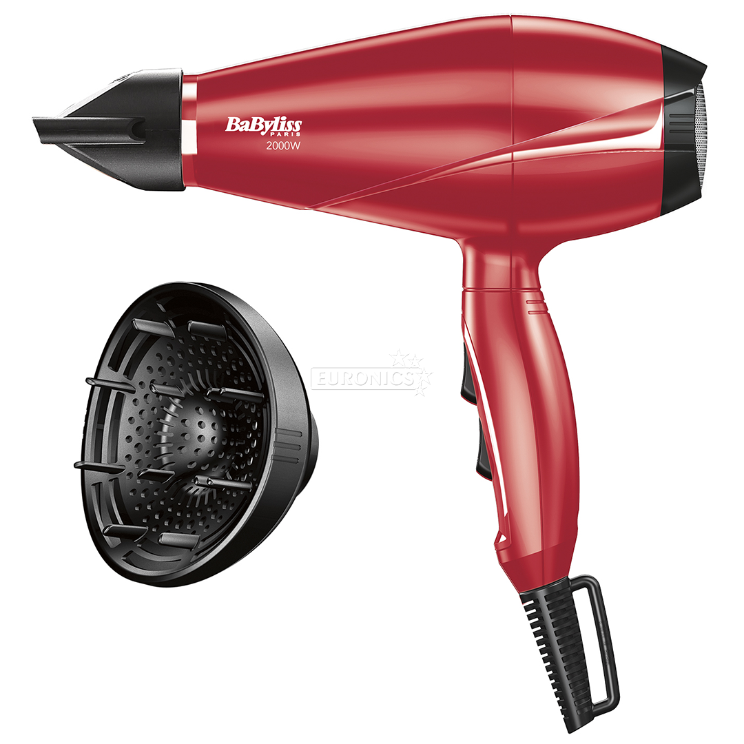 Babyliss red hair dryer top