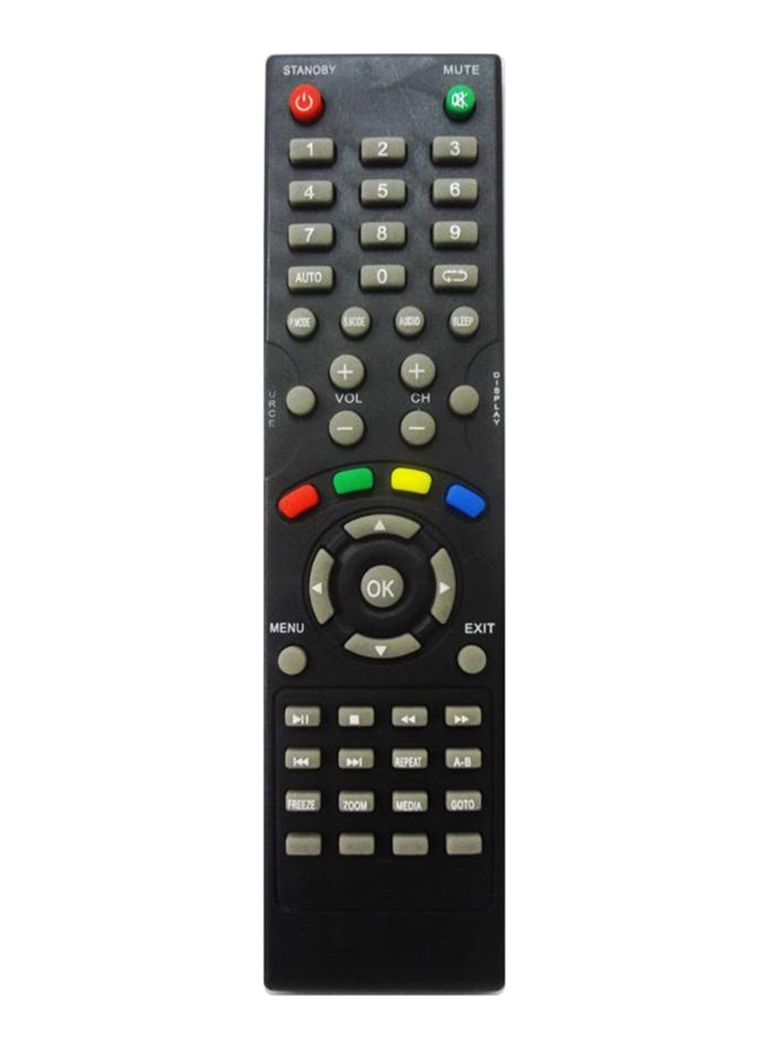 Remote Control for Skyline TV - Black