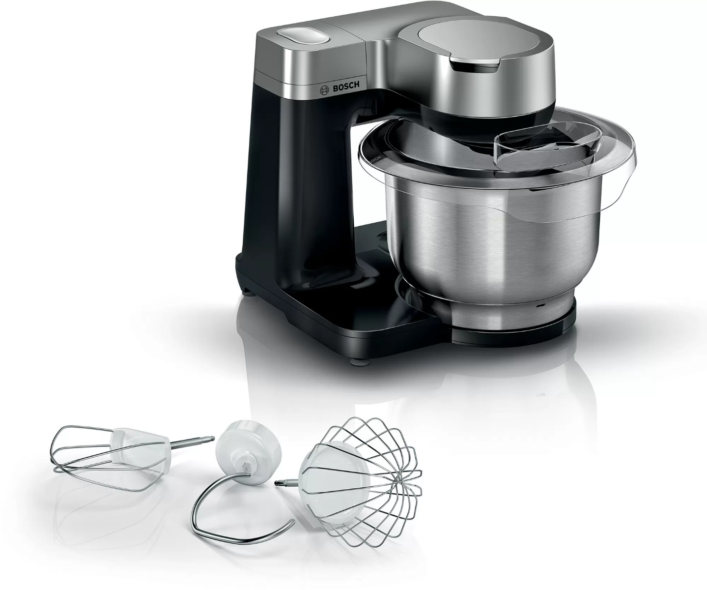 Bosch Mum Series  2 Kitchen Machine, 900 Watt, Black and Silver - MUMS2VM00