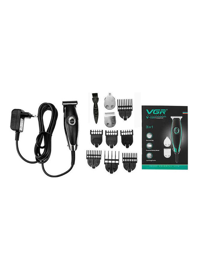 VGR Hair Clipper, Black- V099