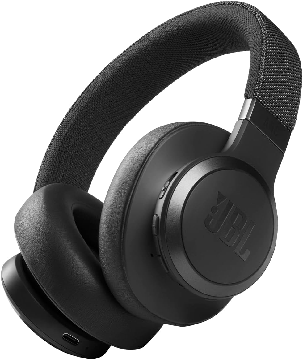 JBL Live 660NC Wireless Headphone, Black