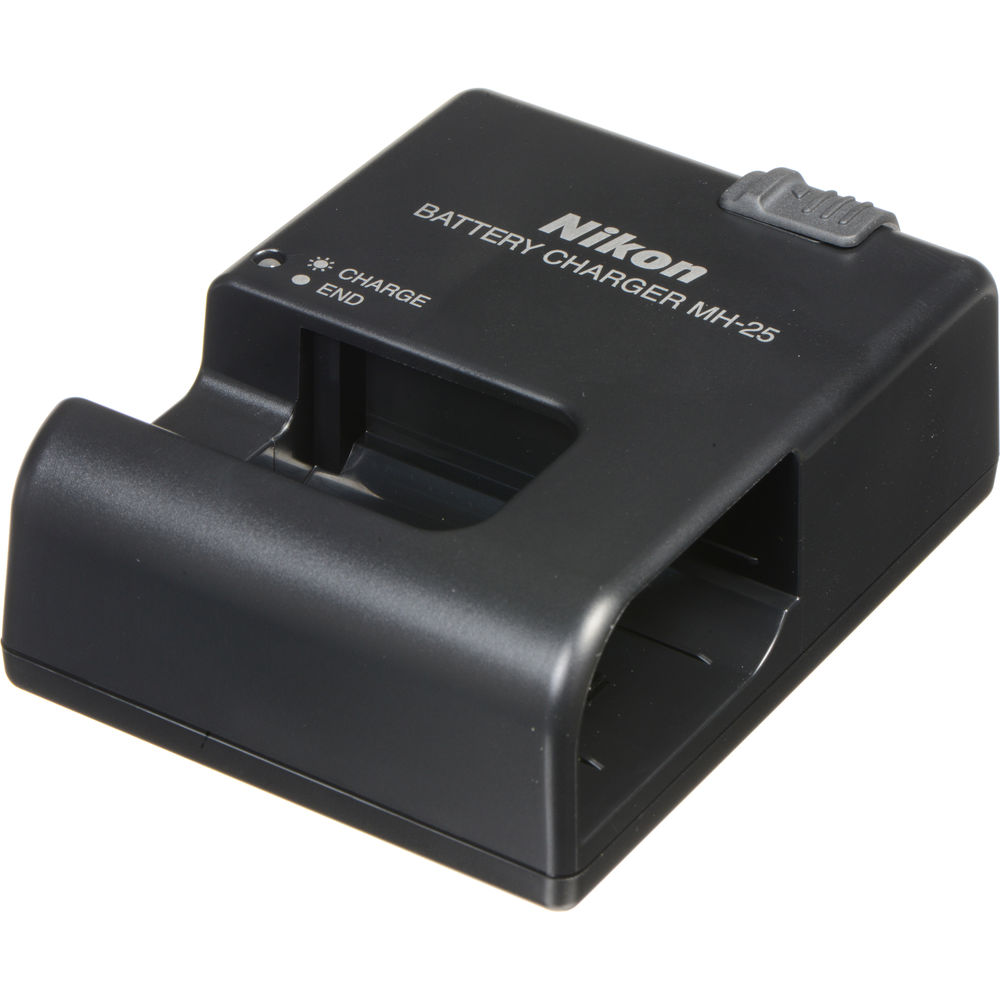 Nikon MH-25 Quick Charger For rechargeable EN-EL15 (Li-ion) battery - Black