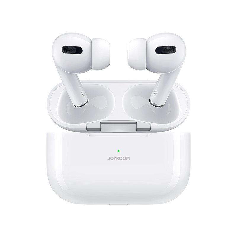 JOYROOM Wireless Earphone With Charging Case, White - Premium Quality - JR-T03 Pro