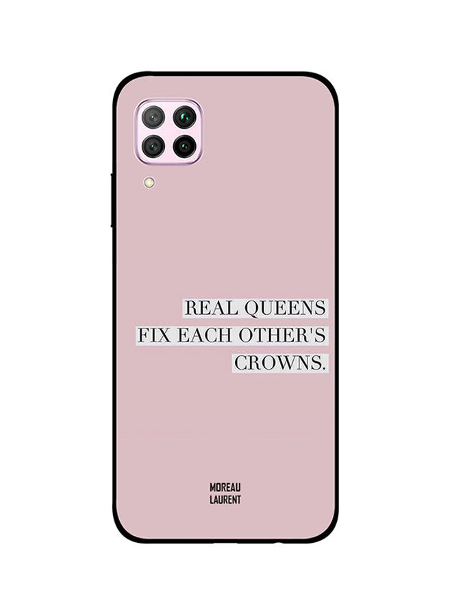 Moreau Laurent RealQueens Fix Each Other Crowns Printed Back Cover for Huawei Nova 7i