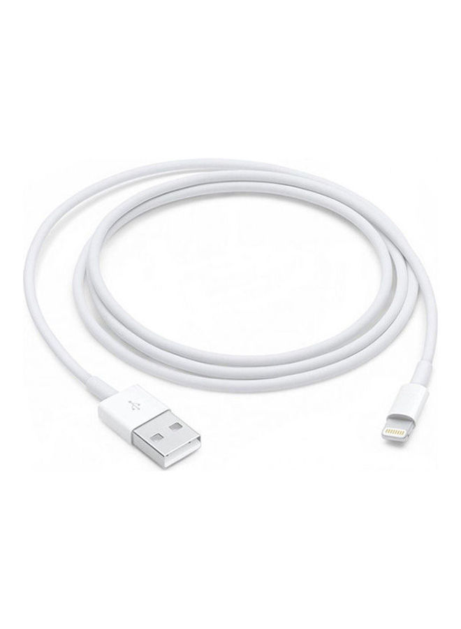 Apple Cable, 1 Meter, USB-A to Lightning - White