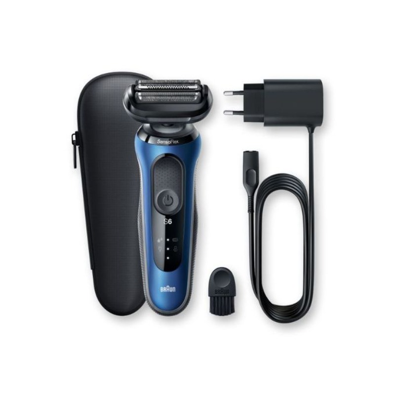Braun Series 6 60-B1000s Wet & Dry Shaver with Travel Case