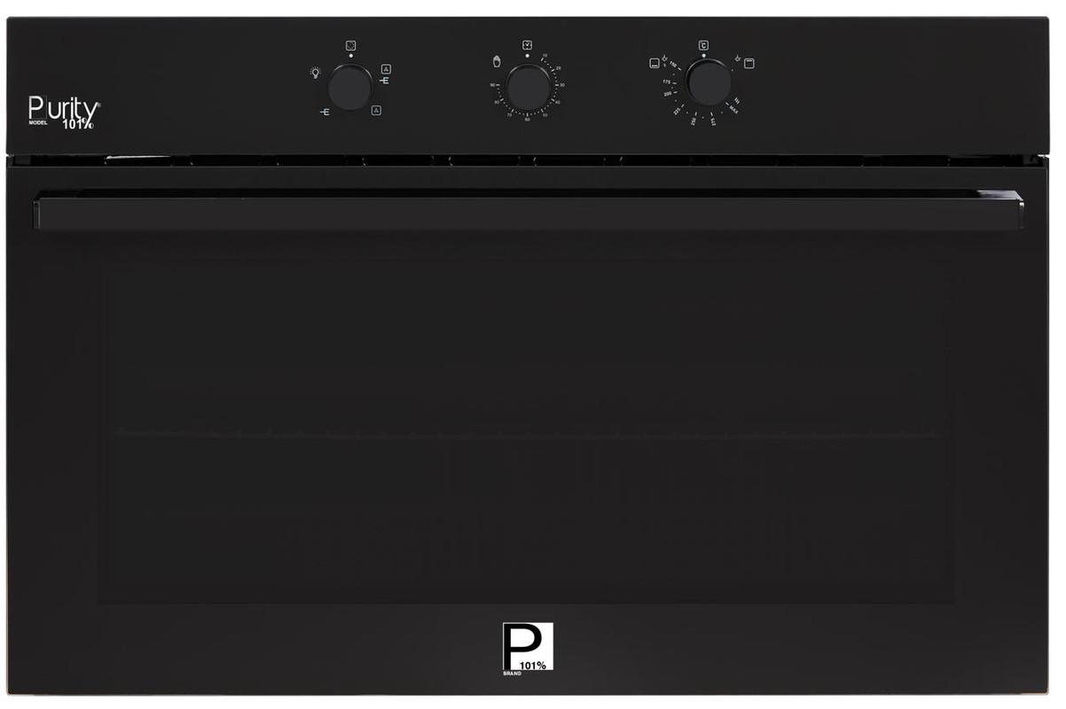 Purity Built-in Gas Oven, with Grill, 105 Liters, Black- OPT903GG