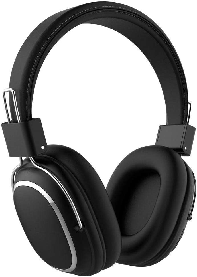 Sodo Wireless Over Ear Headphone, Black and Silver -  SD-1004