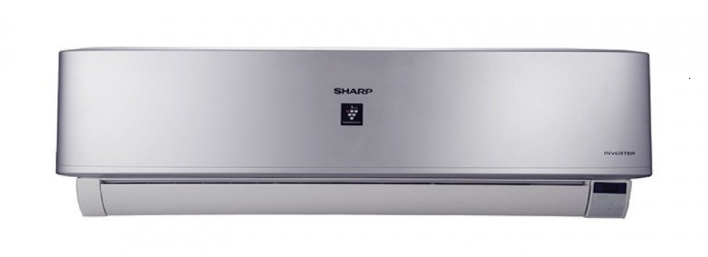 Sharp Split Inverter Air Conditioner With Plasma Cluster, 2.25HP, Cooling and Heating, Silver- AY-XP18UHE