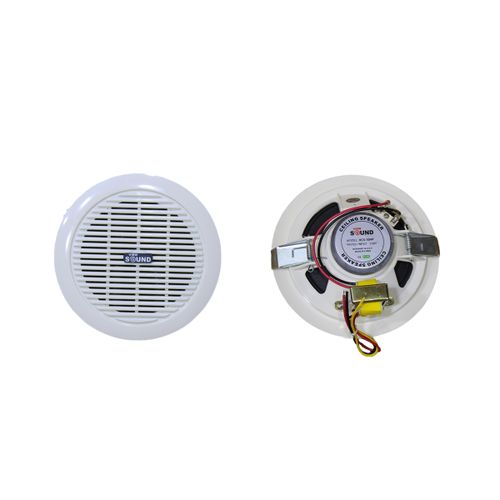 View Sound Wired Ceiling Speaker, 5 Inch, White - VCS-504P