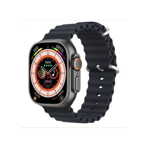 X8 Ultra Plus Smart Watch, 2.08 Inch - Black