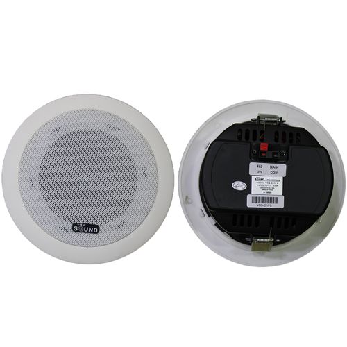 View Sound Wired Ceiling Speaker, 5.5 Inch, White - VCS-551PC