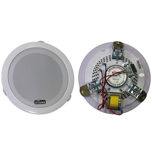 View Sound Wired Ceiling Speaker, 5 Inch, White - VCS-1368