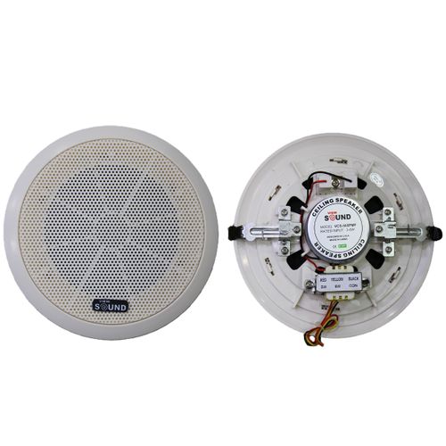 View Sound Wired Ceiling Speaker, 5 Inch, White - VCS-505PMF